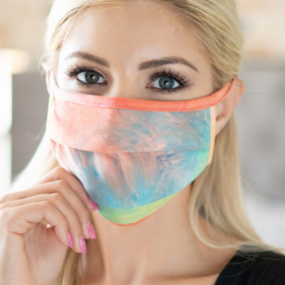 2 for 20! Tie Dye Face mask